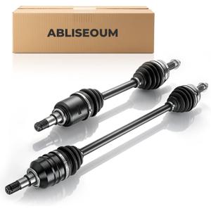 Pair (2) Front CV Axle Shaft Assembly Compatible with Toyota Corolla 2009-2018, Fits for Matrix 2003-2013&Fits for Pontiac Vibe 2003-2010, L4 1.8L, Driver and Passenger Side #66-5228,66-5224