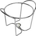 4 Quart Soup Warmer | Soup Tureen for Parties Buffet, Stainless Steel Soup Chafer with Glass Serving Dish and Ladle