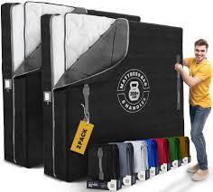 Mattress Bags for Moving with 8 Handles Full XL  2 PACK ExtraThick Mattress Bag for Moving  Reusable Mattress Storage Bag  Zippered Mattress Cover for Moving, Moving Mattress Bag Protector