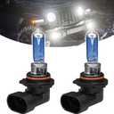 9006 Headlight Bulb 9006 Halogen Head Light Bulbs, Ultra White Halogen Headlight Bulb 12V 100W High Beam Low Beam Fog Light Bulbs, Universal Light Lamp for Most Cars, Trucks, SUVs (9006)