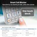 VTech VS112-37 DECT 6.0 Bluetooth 3 Handset Cordless Phone for Home with Answering Machine, Call Blocking, Caller ID, Intercom and Connect to Cell (Silver & White)