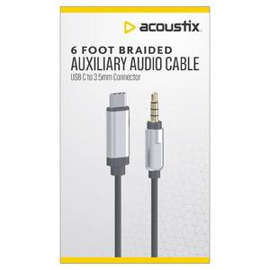 Acoustix™ Auxiliary Braided Audio Cable