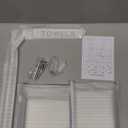 Bathroom Towel Storage for Bathroom, Wall Towel Rack for Rolled Towels, 30 inch Towel Holder Wall Mounted with Metal Shelf Can Holds 6 Large Towels, Brushed Nickel