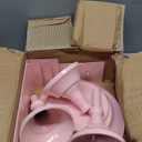 Set of 8 Pink Cake Stands Donut Holder Round Metal Dessert Display Risers Cupcake Stand Serving Platter for Weddings Birthday Baby Showers Anniversary Party