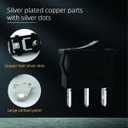 JD 2pcs 6A Power Switch 125V/250V Push Button Rocker Switch ON/Off Switch 3Pins Toggle Switch with UL Certificate