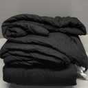 CozyLux Full Size Comforter Sets Black - 7 Pieces Bed in a Bag Full, Luxury Soft Bed Set for All Seasons, Bedding Set with Down Alternative Comforter, Sheets, Pillowcases & Shams