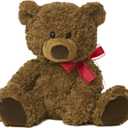 Aurora Snuggly Coco Bear Stuffed Animal - Comforting Companions for Imaginative Play - Perfect for Kids, Adults, Birthdays, and Anniversaries - Brown 12.5 Inches