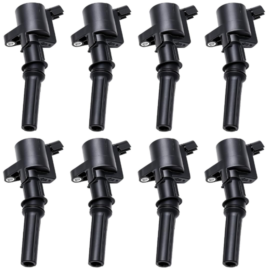 DG508 Ignition Coil Pack - Compatible with Ford F-150 F-250 F-350 | E150 E250 E350 E450 4.6L 5.4L V8 Crown Victoria Expedition Mustang Lincoln Explorer Replaces# DG457 DG472 DG491 DG473 DG481