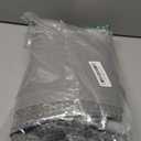No Hook Shower Curtain and Liner Set,Grey Hotel Waffle Shower Curtain with Liner 75" L x 78" W