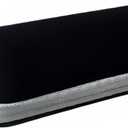 BAODINI Travel Essentials Mini Umbrella for Purse With Case Small Compact UV Sun Protection Lightweight Tiny Pocket Manual Open Close Umbrella for Women Kids and Men Fits Purse Backpack, Black