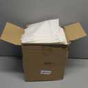 Zubebe 2400 Pcs Paper Sandwich Bags 7 x 6 x 1 Inch Wet Wax Glassine Paper Grease Resistant White Semi Translucent Bags for Bakery Cookies Candy Snacks French Fries