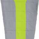 Teton  5F Degree Sleeping Bag; Lightweight, Warm Weather Mummy Sleeping Bags for Adults and Kids, Camping, Backpacking, Hiking (Green & Grey)