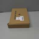 MICHEL ROUEN Golf Shirts for Men Short Sleeve Lightweight Quick Dry Pin Striped Casual Collared Polo Shirts (L)