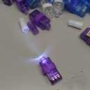 Tuanse 36 Pcs Ramadan Gifts Decorations Eid Mubarak Decorations Eid Al-fitr Finger Lights Bulk for Kids Glow in The Dark Happy Ramadan Light Celebration Party Supplies School Rewards Gifts