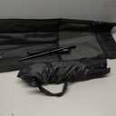 2 Pack Foldable Camping Chairs with Mesh Backrest,Ultra-Light Portable Beach Chairs with Carry Bag for Sunbathing Swimming Poolside Picnic Lawn Road Trips (Black)