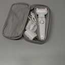 Braun Epilator Silk-pil 9, Hair Removal Device, Women Shaver & Trimmer, Pivoting Head, Wet and Dry Epilator, Includes Shaver Head and Trimmer Comb, SES9-030