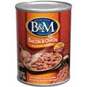 B&M Baked Beans, Bacon & Onion, 28 Ounce, BB Sep10 2027