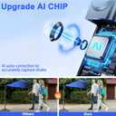 Auto Face Tracking Tripod for iPhone with Light 63 Selfie Stick Tripod Stand Follows Your Movement 360 Phone Camera Tripod with Wireless Remote for Content Creator Vlog Live Stream Video Recording
