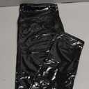 NewL Women Mirror Faux Patent Leather Leggings Wet Look Reflective Shiny Stretch Tighten Pants High Waist Slim, Size: XL
