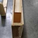 72x8x3 Fireplace Mantel - Handcrafted Hollow Rustic Solid Wood Wall Mounted Floating Shelf with Invisible Heavy Duty Wood Bracket (Natural Wood)