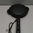 Electric Instant Crepe Maker, 8 Inch Portable Electric Crepe Maker Machine & Non-Stick Coating, On/Off Switch & Automatic Temperature Control, Compact Crepe Maker, Black