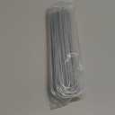AAGUT 12 Inch Garden Stakes 50 PCS Fence Ground Stake Heavy Duty Yard Landscape Staples Galvanized Tent Spikes 11 Ga Lawn Pins for Dog Fencing, Drip Irrigation Hose, Weed Barrier Fabric, Chicken Wire