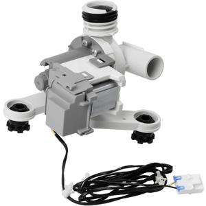 DC97-19289F Washer Drain Pump Assembly Compatible with Samsung Washing Machine, Replacement Parts for DC97-17349B, DC97-17366A, DC97-17366J, DC97-19289A, DC97-19289B, PS12592631, PX3516-01