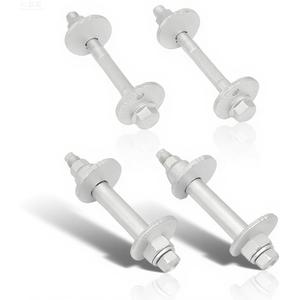 Lower Control Arm Adjust Bolt Kit for 4Runner 2003-2009 Front Alignment Camber Toe Adjustment Bolts for Fj Cruiser 2007-2010 Tacoma 2005-2016 48409-60020 48190-60020