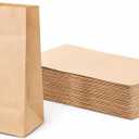 Perfect Stix - Brown Bag 2-100 count, 2lb Brown Paper Bags - Brown Bags - 100 count (Pack of 1)