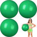 4 Pcs 12 Inch Solid Red Beach Balls Inflatable Beach Balls Bulk Large Blow up Pool Game Toys for Summer Beach (green)