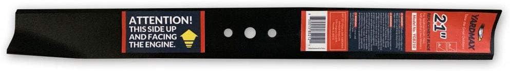 YARDMAX 21 in. Replacement Blade for Gas Lawn Mowers