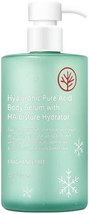 HA Hyaluronic Acid Body Serumr – Acido Hialuronico Body Serum, Lightweight Fast-Absorbing Body Care for Deep Hydration & Silky Smooth, Non-Greasy Skin