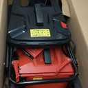 14" Cordless Lawn Mower Compatible with Milwaukee M18 Battery, 2-in-1 Brushless Electric Lawn Mower for Small Yards, Push Mowers with 5-Position Height Adjustment, Red (Tool Only)