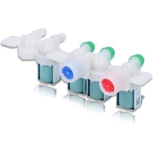 AZ4U Washer Water Inlet Valve Replaces For Samsung WA45H7000AW/A2 WA400PJHDWR/AA WA45M7050AW/A4 WA40J3000AW/A2 WA50R5200AW WA50R5400AV WA422PRHDWR/AA WA45H7000AP/A2 WA45H7000AW/AA WA45M7050AW Top Load