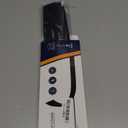 Lindas Essentials Silicone Stove Gap Covers (2 Pack), Heat Resistant Oven Gap Filler Seals Gaps Between Stovetop and Counter, Easy to Clean Stove Gap Guard (21 Inches, Black)