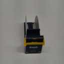 Excell ET-227 Blue/Grey Premium Twin-Roll Steel Desk Top Dispenser: 2 in. Wide (3 in. core) + LuxProdX Sticker