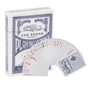 1pk Plastic Coated Playing Cards