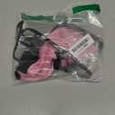 Dog Cone, Dog Surgery Collar, Inflatable Cones for Small Medium Large Dogs, Pink Recovery Collar, Does not Impede Vision (S Pink)