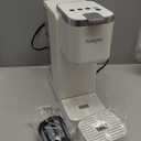 Tastyle Single Serve Coffee Maker, Iced and Hot Coffee Machine for K Cup & Grounds, Compact Design, 40oz Removable Water Reservoir, 6 to 24 Oz Brew Sizes, Fits 7.3" Travel Mug, Beige