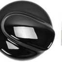 HECASA Fuel Gas Tank Cap Cover Compatible with 2007-2014 BMW MINI Cooper S R55 R56 Black Covers Trim