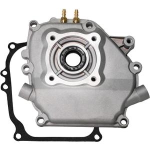 JMCHstore Crankcase Side Cover w/Pulse Fitting for Predator 212 Hemi Coleman B200R CT200U Mini Bike, KT196 Go Kart Baja Massimo MB200 Axis M200 Honda 6.5HP GX160 196 Hisun 196cc 212cc Engine