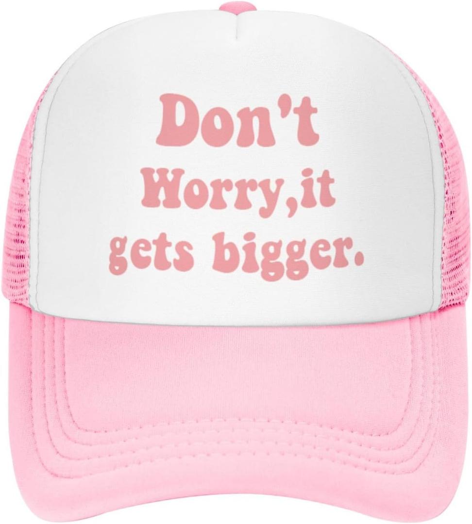 Funny Trucker Hat Can't Nobody Love You Like Jesus for Women and Men Baseball Cap Breathable Mesh Pink (One Size)