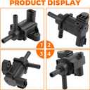 GoaMotors Vapor Canister Purge Solenoid Valve Fit for Toyota 4Runner 2003-2010 FJ Cruiser 2007-2009 Tundra 2005-2010 Tacoma 2005-2016 Replace 90910-12262