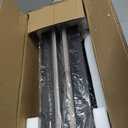 EDISHINE Upgraded 2 Pack 39.4" Led Outdoor Wall Light, Linear Modern Exterior Lighting Fixtures, Adjustable Brightness & Color Temperature, IP65 Waterproof, Long Exterior Wall Sconce for Garage, Door