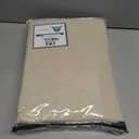 H.VERSAILTEX Boho Curtains - 2 Panel Faux Linen Light Filtering Back Tab Curtains - 84 Inches Long Luxury Linen for Bedroom & Living Room, 52W X 84L, Natural