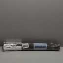 Color&Geometry Ultra-Thin Indoor Door Mat, 27"x59" Low-Profile Non-Slip Entryway Rug with Modern Geometric Texture, Washable Doormat for Entrance, Front Doors, Brown (Rolled-up NO Creases)