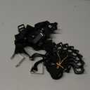 Perfect Curve Handbag and Purse Organizer | Hold up to 18 Bags | Over The Door Organizer for Purses and Handbags | Adjustable Clips | 2 Straps | Black