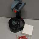 Electric Potato Peeler with 23 Replacement Blades Rotato Express Stainless Steel Automatic Rotating Fruits Fruit Potato Peeler Vegetables Cutter Apple Paring Machine Kitchen Peeling Tool (Black)