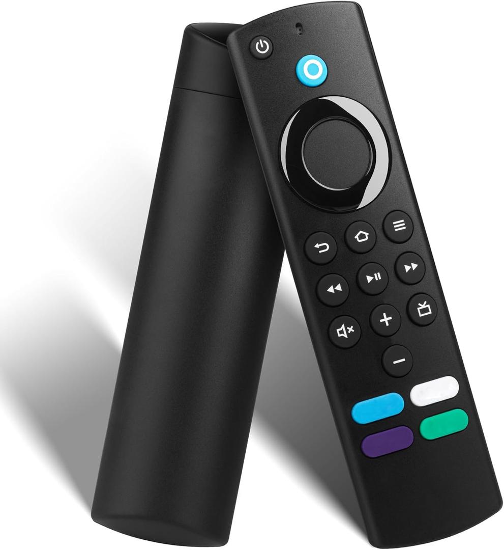 L5B83G Replacement Voice Remote Fit for AMZ Smart TVs Stick (4K, 4K Max, Lite), Smart TVs Stick(2nd Gen,3rd Gen), Smart TVs Cube (1st Gen, 2nd Gen), Smart TVs Stick 4K Bundle