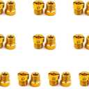 Holley Carb Carburetor 1/4-32 Main Jets set The aperture size is:60 61 62 63 64 65 66 67 68 69,10 sets in total, 2 pcs per size,Thread size: 1/4"-32 Fits Holley 2010,2300,4010,4011,4150,4160,4500